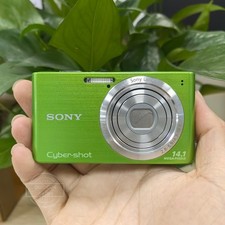 Sony Cyber-shot DSC-W610 14.1MP 4x Optical Zoom Digital Camera 2.7"LCD CCD Green
