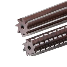 MT3 Morse Taper Reamer Coarse and Finish Set H8 Alloy Steel 8 Flutes 2pcs