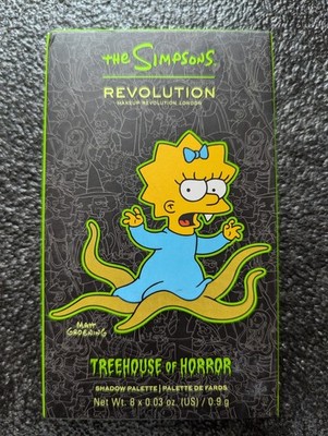 Revolution x the Simpsons Treehouse of Horror Shadow Palette