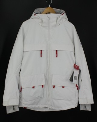 ROXY WOMENS CHLOE KIM SNOWBOARD JACKET SKI SIZE L WHITE RRP £240 IB