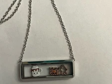 Origami Owl Silver Horizontal Bar Locket Necklace