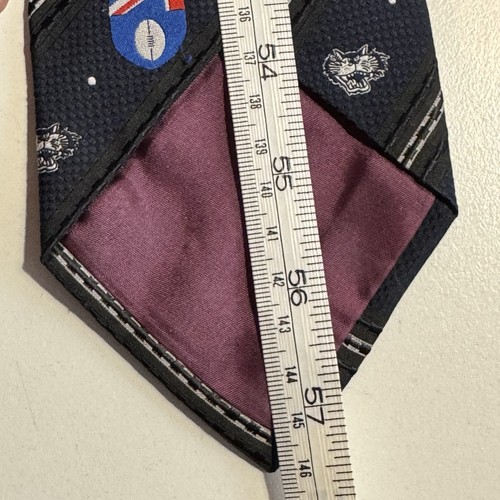 Mens Tie AFL Geelong Cats Polyester 9cm W 146cm L Davenport Licensed Australia - Picture 7 of 11