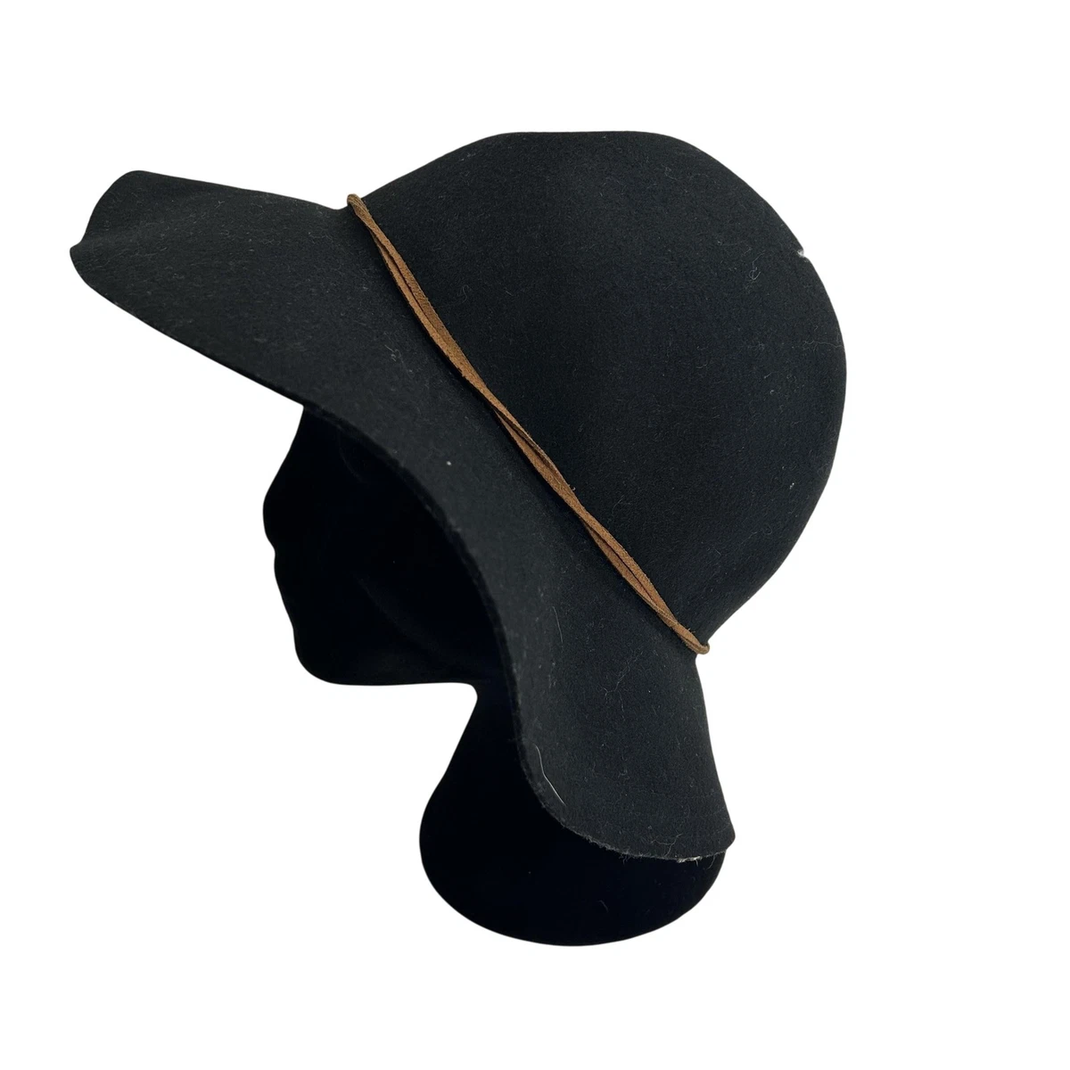 Women\'s Rag & Bone Faye Cloche Hat in Brown with Black Band The Tulip | Sheepskin Cloche | Ithaca Sheepskin main image 4
