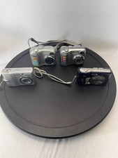 Nikon Coolpix Lot of 4 Broken Digital Cameras For Parts. E4100 E2100 L10 L18