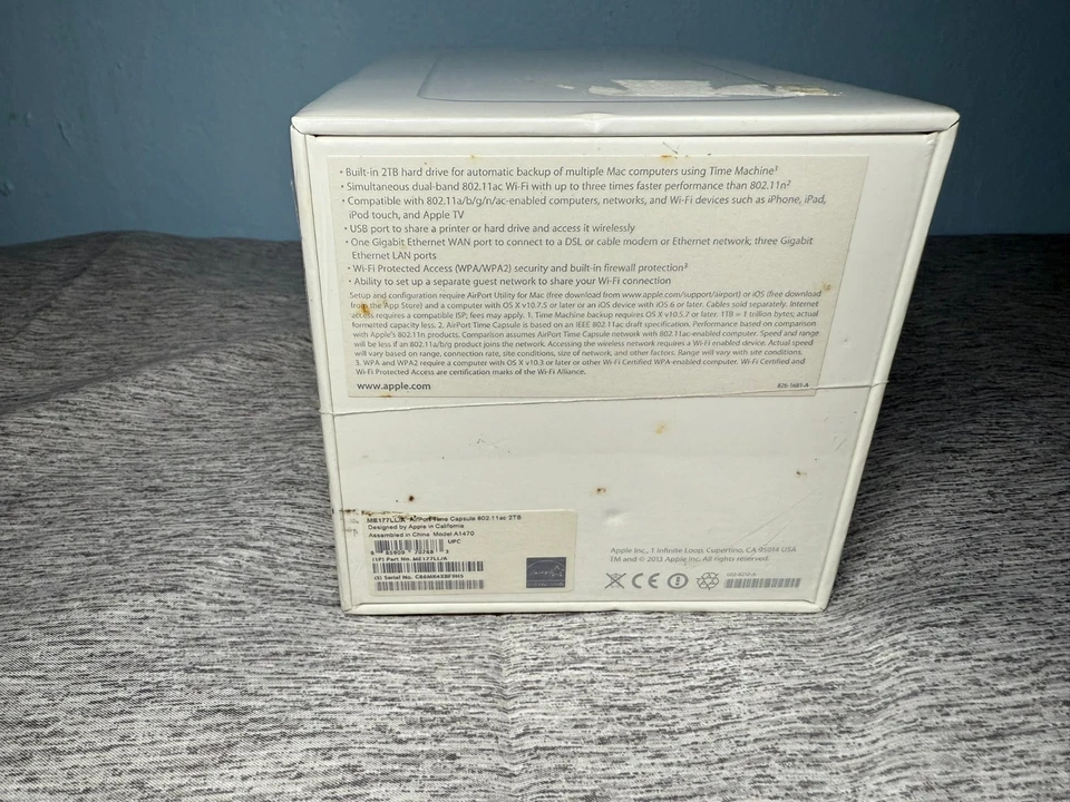 Apple Airport Time Capsule 2tb - Image 3 of 4