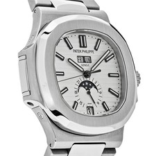 Patek Philippe Nautilus 5726/1A-010 Annual Calendar Moon Phases Stainless Steel 3