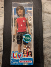 Spin Master Liv Making Waves Jake 12in Boy Fashion Doll 150+ Poses, Unopened