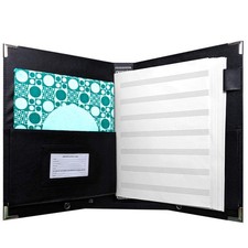 MSP Elastic Music Sheet Holder 9.5" x 12" - Choir, Music Folder with Hand S...