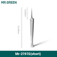 Ingrown Hair Tweezers Needle Nose Pointed Tips Eyebrows Tweezers for Splinters B