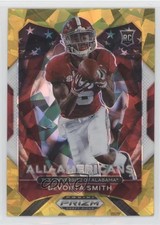2021 Panini Prizm Draft Picks All-American Gold Ice DeVonta Smith #186 0vh5