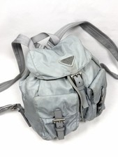 2000s Prada Milano  Lago  Ice Blue Vela Nylon...