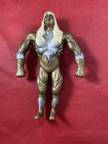 Goldust WWF Bend-Ems 1996 JusToys Wrestling Figure...
