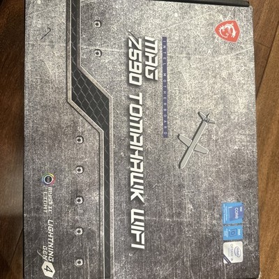 MSI MAG Z590 Tomahawk WiFi ATX Motherboard LGA 1200 WiFi 6E DDR4 New (ms-7D08)