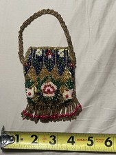 Vintage Beaded Coin Purse
