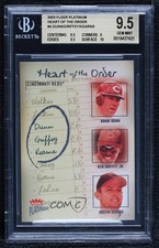 2003 Fleer Platinum Heart of the Order Adam Dunn Austin Kearns BGS 9.5 HOF 0q3