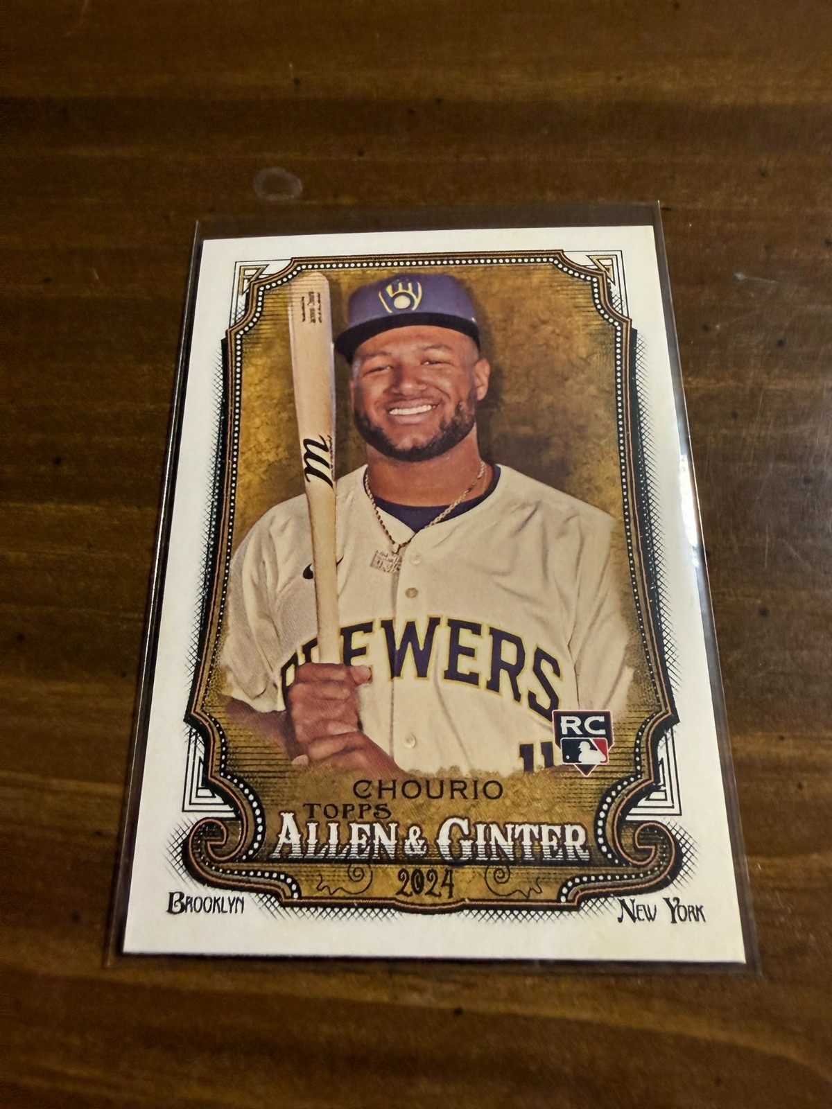 2024 Topps Allen & Ginter Jackson Chourio - Rookie #276 Milwaukee Brewers
