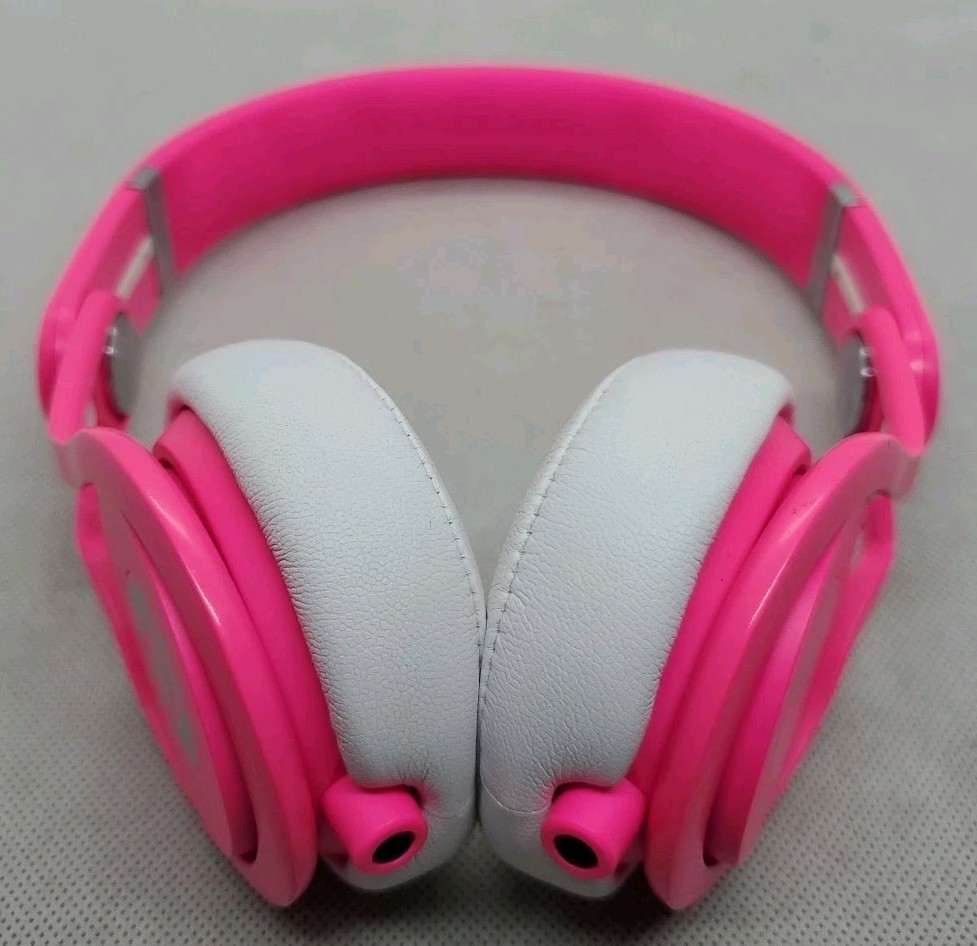 Beats by Dr. Dre MIXR Over the Head DJ Headphones - Pink Rare
