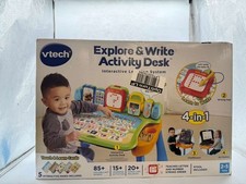 VTech Explore  Write Activity Desk 4-in-1 Interactive Learning System  Used