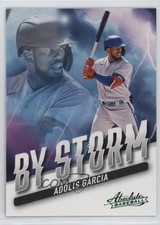 2022 Panini Absolute By Storm Retail Green Adolis Garcia #BYS-5 11gl