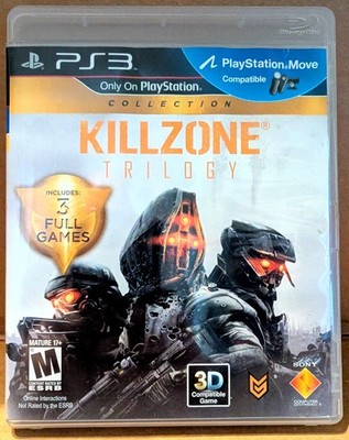 Killzone Trilogy Collection Kill Zone 1 2 3 PlayStation 3 2012 PS3 CIB Complete
