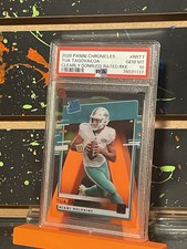 PSA 10 - Tua Tagovailoa 2020 Clearly Donruss Rated Rookie RC Gem Mint Dolphins