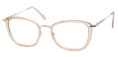 LONGCHAMP LO 2660 601 PINK CLEAR GOLD AUTHENTIC FRAME EYEGLASSES 51-19-140