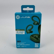 New JLab GoSport Earbuds Green EBGAIRSPRTRGRM124