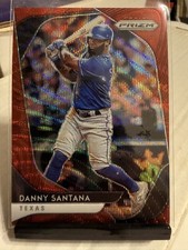 2020 Panini Prizm - Tier III Danny Santana #243 Red Wave Prizm /99