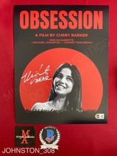 Michael Johnston autographed signed Obsession 11x14 photo Beckett COA Bear Inde