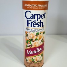 Carpet Fresh Vanilla Rug  Room Deodorizer Powder w/ Baking Soda 14oz