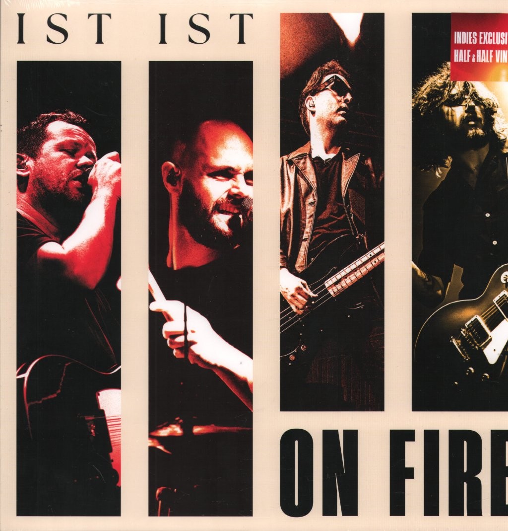 Ist Ist On Fire LP vinyl Europe Kind Violence 2025 Indies exclusive half & half