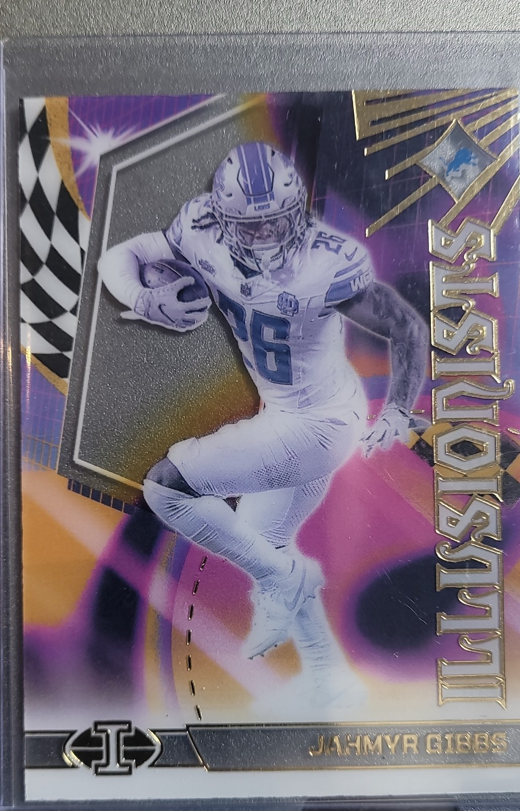 2023 Panini Illusions - Illusionists Jahmyr Gibbs #14 (RC)