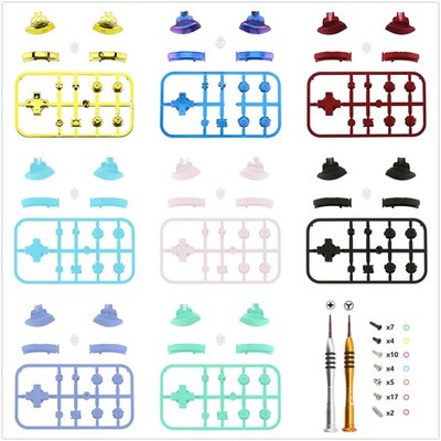 Full Set Buttons ABXY LRZLZR Replacement Direction Keys For Nintendo Switch Lite