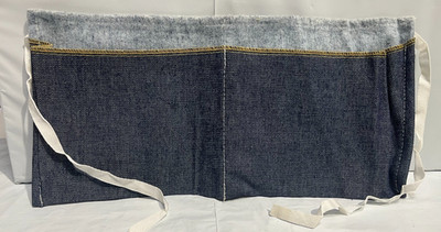 Lot Of 10 Lightweight Utility Work Denim Tool Nail Waist Apron With 2 Pockets