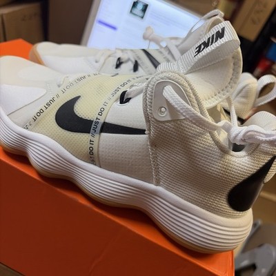 Nike React Hyperset White Black Gum Women s Sz 7 Volleyball Shoes CI2956-100 New