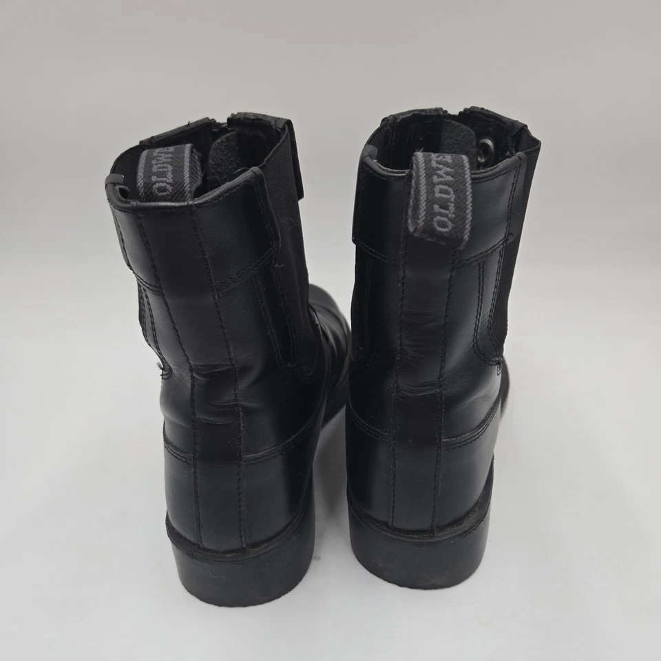 Cowboy Boots OLD WEST Children's Black Zipper Paddock Riding Boots Sz 3 D - Image 4 of 4