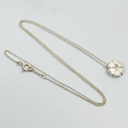 Tiffany & Co. Herzkrone Diamant Collier Paloma Picasso Silber mit Box I13 - Bild 5 von 7