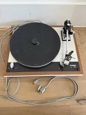 Thorens TD 160 Turntable Made in Germany Works Spins Static Heard No Dust Cover