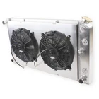 4 Row Radiator Shroud Electric Fan for Buick 1970-1983 Estate / 1971-1972 GS 455