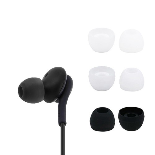 Paire d’Embouts de Protection Ecouteurs Intra-Auriculaires Silicone Universels - Afbeelding 1 van 8