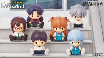 新品未開封BOX petadoll エヴァンゲリオン Petadoll Evangelion mini figure 6pcs complete BOX Re-Ment NEW