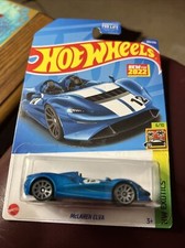 2022 Hot Wheels NEW MODEL Blue McLAREN ELVA HW Exotics 203/250 Beautiful WOW