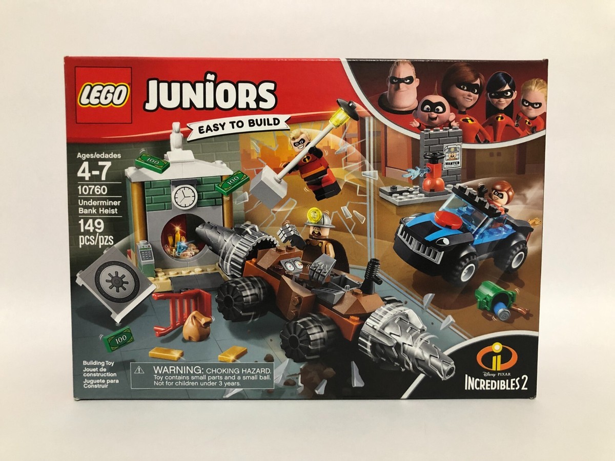 Lego Underminer Bank Heist LEGO Juniors Disney Incredibles