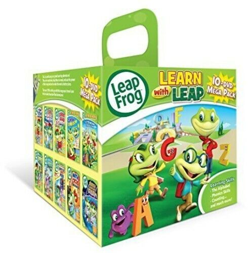 Leapfrog 10-DVD Mega Pack (DVD, 2015, Widescreen) NEW Sealed Leapfrog 10-DVD Mega Pack (DVD, 2015, Widescreen) NEW Sealed