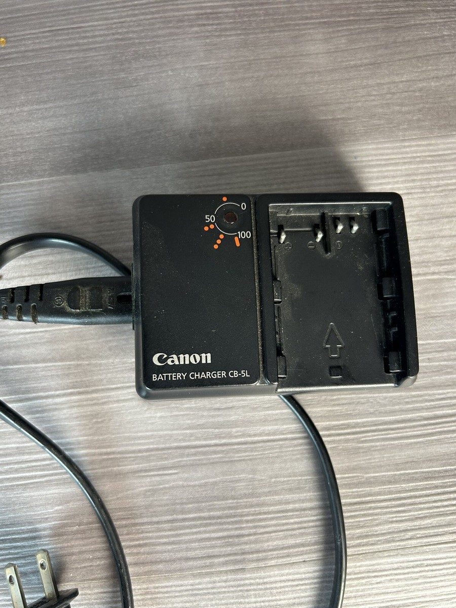 Canon OEM Battery Charger CB-5L for 5D 50D 40D 30D