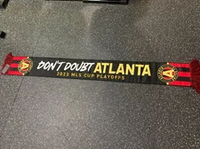 Atlanta United Scarf 2023 Playoffs - Don’t Doubt Atlanta. NWT