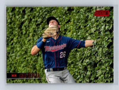 2021 MLB Stadium Club Max Kepler #146 Red Foil Parallel Insert Card