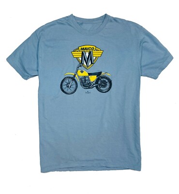 Vintage Motocross Maico  100% Cotton, Heavy-Weight Size XXL
