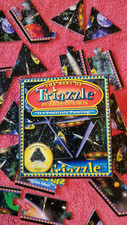 VTG The Best of Triazzle Puzzle In A Box Space Fantasy