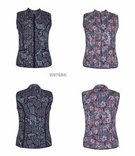 Printed Non-iron Reversible Waistcoat | Cotton Lane